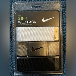 NIKE
3-IN-1
WEB PACK
ONE SIZE FITS MOST UP TO 42